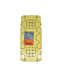 Scatola Universale da Incasso 6 Moduli Matix 506L Gialla - bTicino