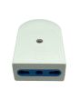 Presa Volante 2P+T 16A Bipasso Bianca 250V IP20 - FAEG