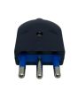 Spina Volante 2P+T 16A Nera - FAEG