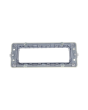 Supporto 6 Posti Originale Matix Trasparente Blu BT-506LSA - bTicino
