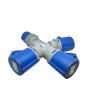 Moltiplicatore Industriale 3 Prese 2P+T 16A 230V IP44 Blu - FAEG