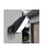 Faro Esterno Orientabile Giova/Germana E27 IP66 Nero e Staffe Incluse