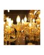 Lampadina LED E14 4W Candela Filamento 400lm 3000K Trasparente - V-Tac