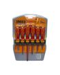Set 6 Cacciaviti Isolati Magnetici CR-V con Manico Antiscivolo - INGCO