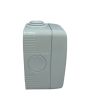 Contenitore 2 Moduli IP40 Parete Ø23 Sfondabili GW27002 - Gewiss