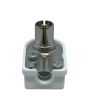 Presa Coax a Squadra 75 Ohm 9,5mm Passo Siemens CEI FG22065 - FAEG