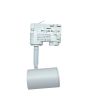 Portafaretto LED GU10 Ø50mm Bianco per Binario Trifase