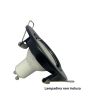 Portafaretto GU10 MR16 Rotondo Orientabile Nero Opaco Ø90mm Mondoled