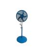 Ventilatore a Piantana Blu 130xØ50cm 75W 5 Pale - Coveri