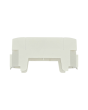 Tasto Copriforo Falso Polo Bianco TOT-40000-B Compatibile Living Light