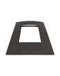 Placca 3 Posti Testa di Moro Compatibile Living Light - Tot Electric