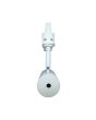 Portafaretto LED GU10 Ø50mm Bianco per Binario Trifase