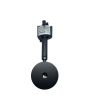 Portafaretto LED GU10 Ø53mm Nero per Binario Monofase