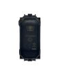 Tasto Copriforo Falso Polo TOT-40000-N per Living International Nero
