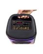Altoparlante Trolley 600W Bluetooth con Microfono e LED - V-TAC