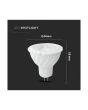 Faretto LED GU5.3 MR16 6W 12V 6500K 110° Bianco Chip Samsung - V-Tac