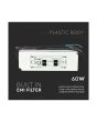 Alimentatore per Strip LED 60W 12V 5A IP67 con Cavi a Saldare - V-TAC