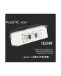 Alimentatore per Strip LED 150W 12V 12.5A IP67 con Cavi a Saldare - V-TAC