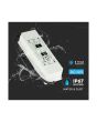 Alimentatore per Strip LED 60W 12V 5A IP67 con Cavi a Saldare - V-TAC