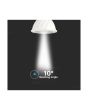 Lampadina LED GU10 PAR16 6W 4000K 500lm 10° IP20 Chip Samsung - V-Tac