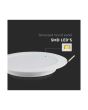Mini Pannello LED da Incasso 12W Ø170mm 6500K 1200lm - V-Tac