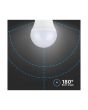 Lampadina LED Chip Samsung E27 6.5W G45 Luce Naturale 4000K 600lm - V-Tac