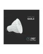 Faretto LED GU5.3 MR16 6W 12V 3000K 110° Bianco Chip Samsung - V-Tac