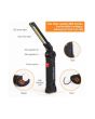 Lampada da Lavoro Ricaricabile 3W IP65 Magnetica a 5 Modalità - Mulin