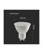 Lampadina LED GU10 6W 6400K 500lm 10° Chip Samsung - V-Tac