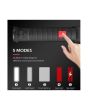 Lampada da Lavoro Ricaricabile 3W IP65 Magnetica a 5 Modalità - Mulin