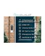 Videocitofono/Campanello Smart WiFi 15S 1080P IP65 130° - HomCloud