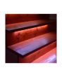 Barra LED SMD3014 90 LED 10W 60cm 12V 4000K 900 Lumen Cover Opaca