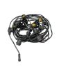 Catenaria LED E27 10m 15 Portalampada Nera IP65 220V Prolungabile
