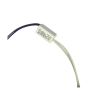 Faretto LED in Gesso 3W Luce Calda 3000K Foro Quadrato Bianco