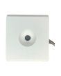 Faretto LED in Gesso Quadrato 3W Luce Calda 3000K Foro Rotondo Ø120mm
