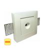 Faretto LED Gesso Quadrato 3W Luce Naturale 4000K Foro Rotondo Ø120mm