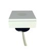Faretto LED Gesso Quadrato 3W Luce Naturale 4000K Foro Rotondo Ø120mm
