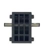 Giunto per Barre Luminose LED Grigio Policarbonato 3x2.5x1 cm