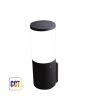 Applique 8,5W CCT E27 Nero/Opale Amelia Wall da Esterno IP55 Fumagalli