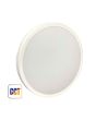 Plafoniera LED 50W Bianca "Lele" Ø380mm IP65 3CCT 5000lm - Mondo LED