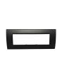 Placca 7 Posti Nera Compatibile Living Light TOT-8007-02 Tot Electric