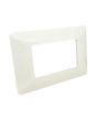 Placca 3 Posti Bianca TOT-M8003-T-1 Compatibile Matix - Tot Electric