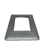 Placca 3 Posti Grigio Scuro Compatibile Matix - Tot Electric