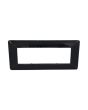 Placca 6 Posti Nera TOT-M8007-T2 Compatibile Matix - Tot Electric