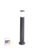 Palo da Giardino LED Amelia 800 80cm E27 CCT 8,5W 920lm Nero IP65