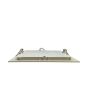 Pannello LED Slim Quadrato 12W Incasso con Trasformatore - 3000K