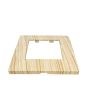 Placca 2 Posti Abete M-6002-17 Compatibile Vimar Plana - Tot Electric