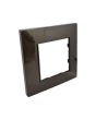 Placca 2 Posti Bronzo M-6002-7 Compatibile Vimar Plana - Tot Electric