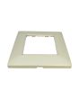 Placca 2 Posti Sabbia M-6002-11 Compatibile Vimar Plana - Tot Electric