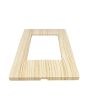 Placca 3 Posti Abete M-6003-17 Compatibile Vimar Plana - Tot Electric